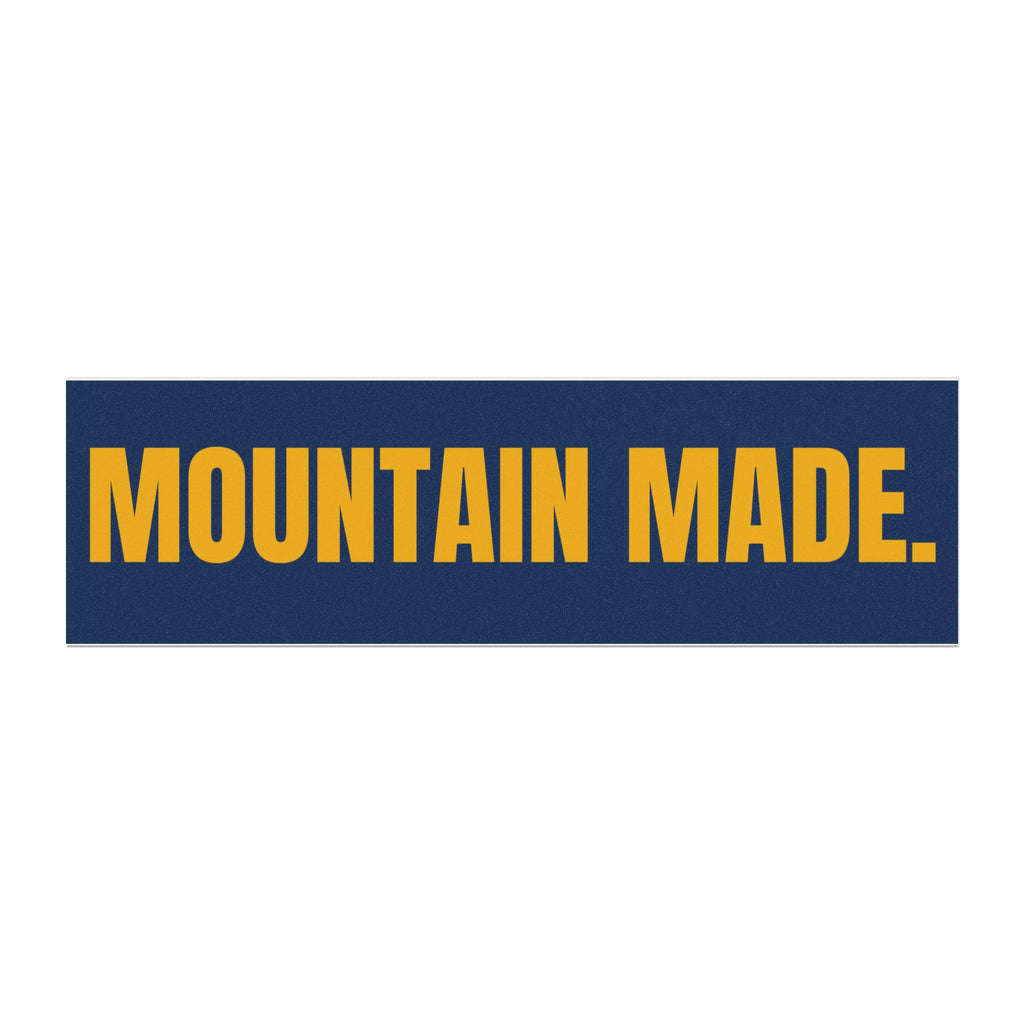WV|BSA "MOUNTAIN MADE." Premium Car Magnet